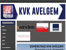 Tablet Screenshot of kvkavelgem.be